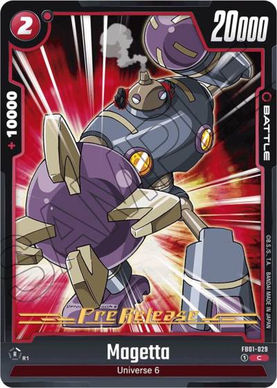 Magetta FB01-029 Awakened Pulse Pre-Release Cards Fusion World card