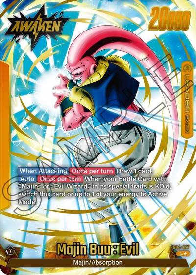 Majin Buu Evil Alternate Art FB04-077 Ultra Limit Fusion World card