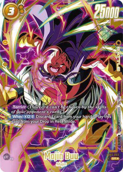 Majin Buu FB03-093 Tournament and Championship Promos Fusion World card
