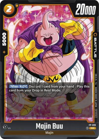 Majin Buu FP-019 Fusion World Promotion Cards and Packs Fusion World card