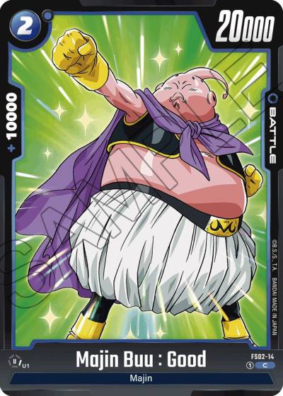 Majin Buu Good FS02-14 Starter Deck 2: Vegeta Fusion World card