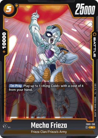 Mecha Frieza FB01-130 Awakened Pulse Fusion World card