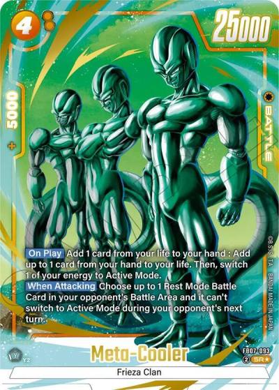 Meta Cooler Alternate Art FB07-093 Wish For Shenron Fusion World card