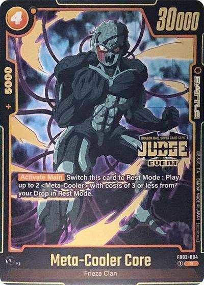 Meta Cooler Core Judge Pack Event Judge 02 FB03-094 Tournament and Championship Promos Fusion World card