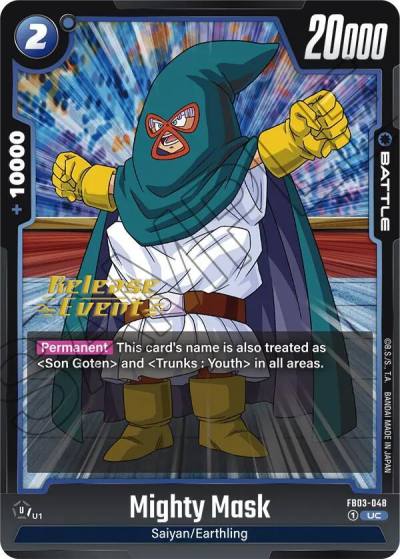Mighty Mask FB03-048 Raging Roar Release Event Cards Fusion World card
