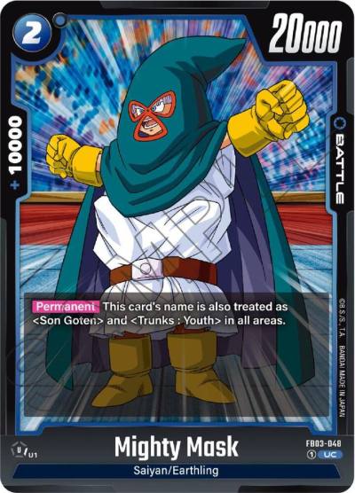 Mighty Mask FB03-048 Raging Roar Fusion World card