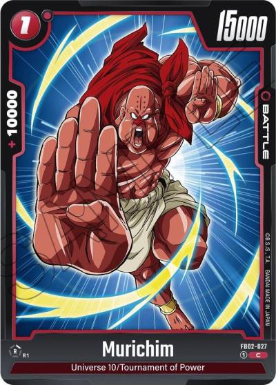 Murichim FB02-027 Blazing Aura Fusion World card