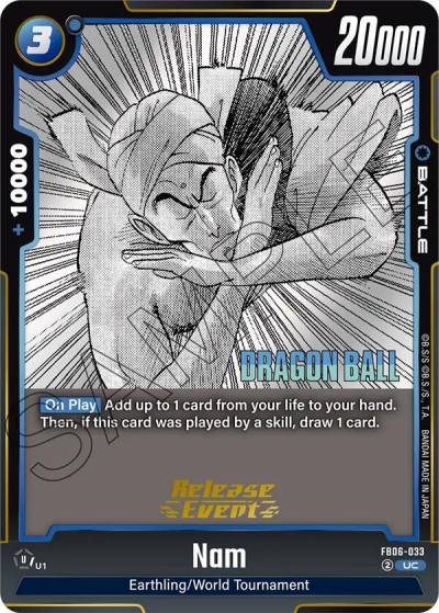 Nam FB06-033 Manga Booster 01 Release Event Cards Fusion World card
