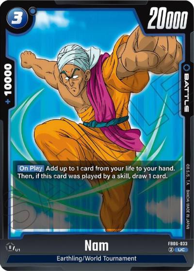 Nam FB06-033 Rivals Clash Fusion World card