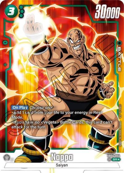 Nappa Alternate Art FB04-064 Ultra Limit Fusion World card