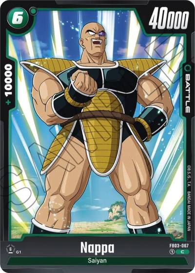 Nappa FB03-067 Raging Roar Fusion World card