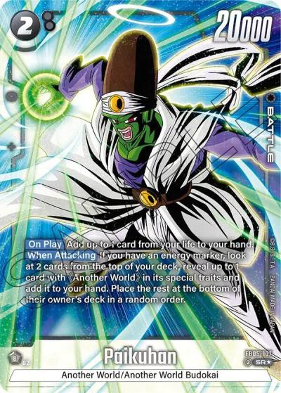 Paikuhan Alternate Art FB05-107 New Adventure Fusion World card