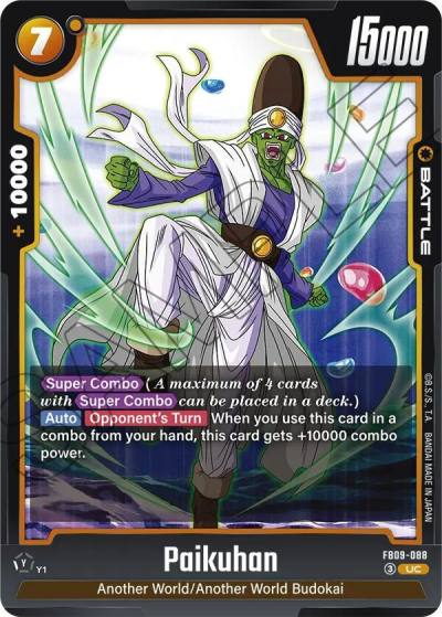 Paikuhan FB09-088 Dual Evolution Fusion World card