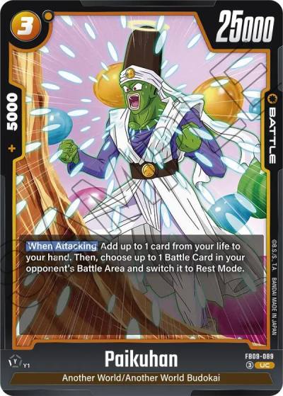 Paikuhan FB09-089 Dual Evolution Fusion World card