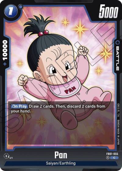 Pan FB01-055 Awakened Pulse Fusion World card