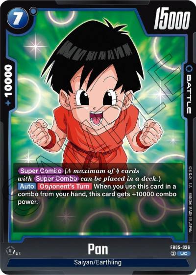 Pan FB05-036 New Adventure Fusion World card