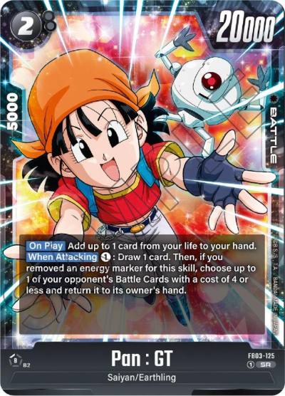Pan GT FB03-125 Raging Roar Fusion World card