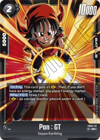 Pan GT FB09-112 Dual Evolution Fusion World card