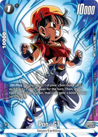 Pan GT Tournament Pack Winner 05 FB04-117 Tournament and Championship Promos Fusion World card