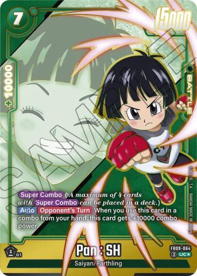 Pan SH Alternate Art FB09-064 Dual Evolution Fusion World card