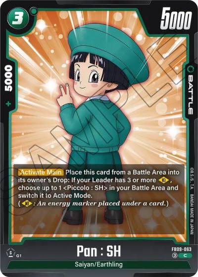 Pan SH FB09-063 Dual Evolution Fusion World card