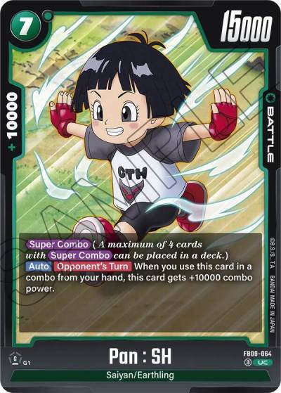 Pan SH FB09-064 Dual Evolution Fusion World card