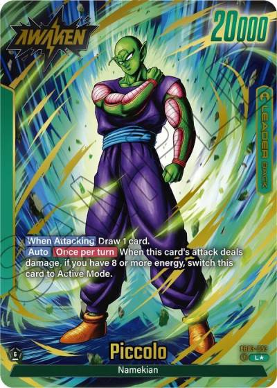 Piccolo Alternate Art FB03-053 Raging Roar Fusion World card