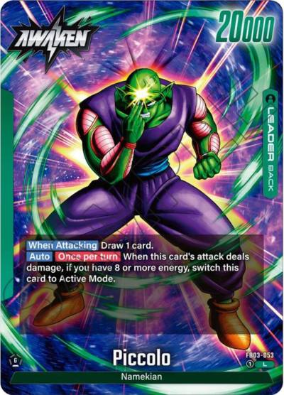 Piccolo FB03-053 Raging Roar Fusion World card