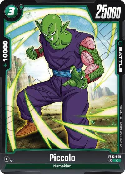 Piccolo FB03-069 Raging Roar Fusion World card