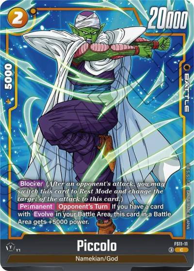 Piccolo FS11-11 Starter Deck EX: The Phase of Evolution Fusion World card