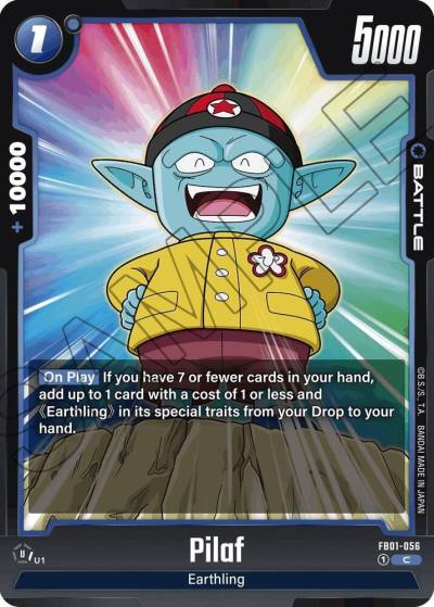 Pilaf FB01-056 Awakened Pulse Fusion World card