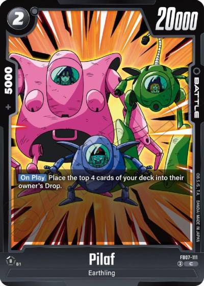 Pilaf FB07-111 Wish For Shenron Fusion World card