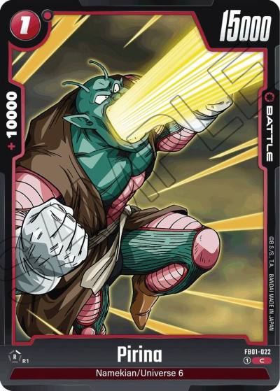 Pirina FB01-022 Awakened Pulse Fusion World card