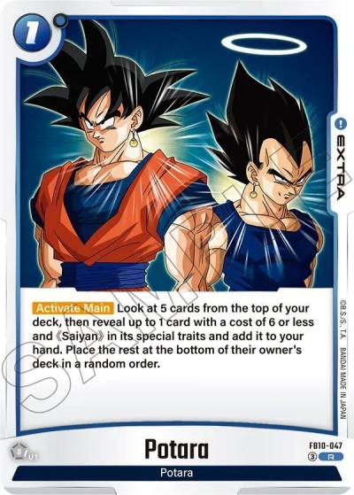 Potara FB10-047 Cross Force Fusion World card