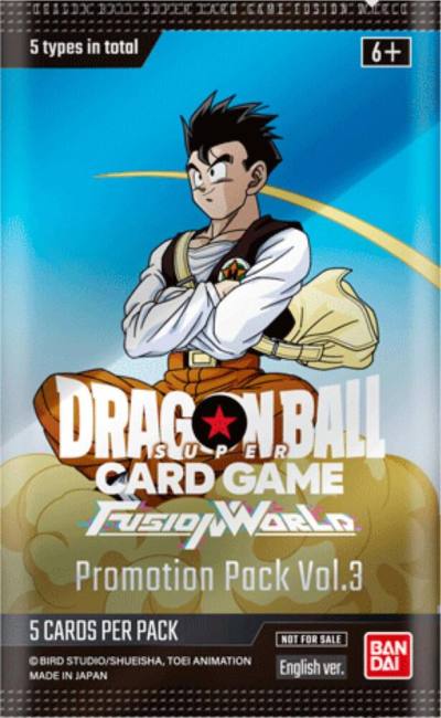 Promotion Pack Vol3  Fusion World Promotion Cards and Packs Fusion World card
