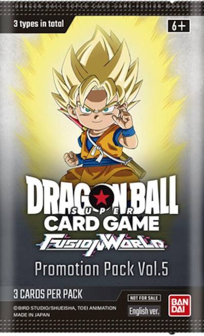 Promotion Pack Vol5  Fusion World Promotion Cards and Packs Fusion World card