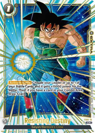 Resisting Destiny Championship Pack 03 Finalist FS05-15 Tournament and Championship Promos Fusion World card