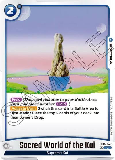 Sacred World of the Kai FB05-045 New Adventure Fusion World card