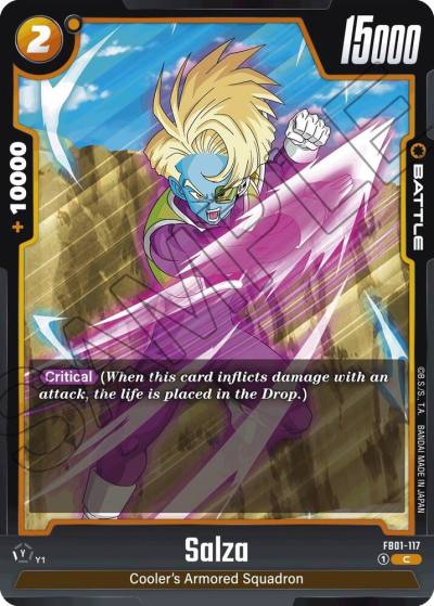 Salza FB01-117 Awakened Pulse Fusion World card