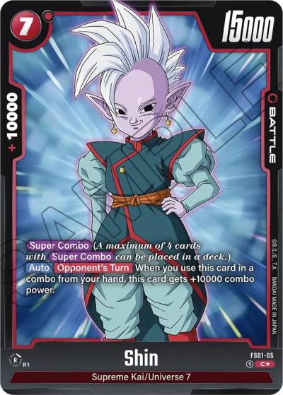 Shin Bonus Pack Alternate Art FS01-05 Starter Deck 1: Son Goku Fusion World card