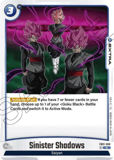 Sinister Shadows FB01-069 Awakened Pulse Fusion World card