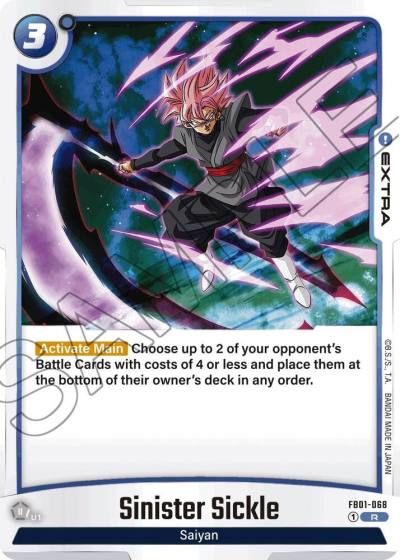 Sinister Sickle FB01-068 Awakened Pulse Fusion World card