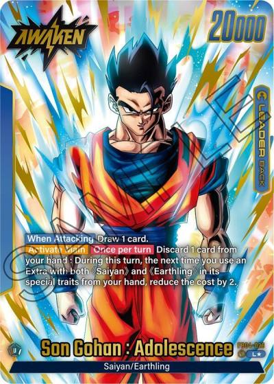 Son Gohan Adolescence Alternate Art FB04-026 Ultra Limit Fusion World card