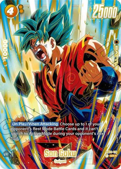 Son Goku 1st Anniversary Set FB02-119 Fusion World Promotion Cards and Packs Fusion World card
