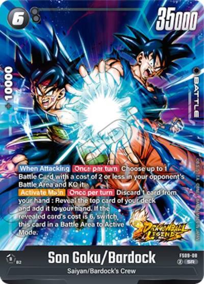 Son Goku Bardock FS09-08 Starter Deck 9: Shallot Fusion World card