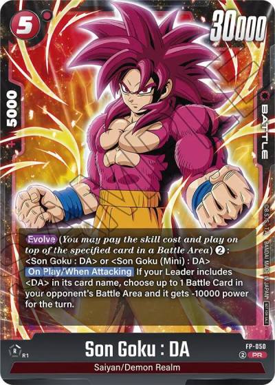 Son Goku DA FP-050 Fusion World Promotion Cards and Packs Fusion World card
