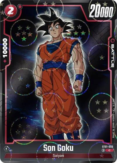 Son Goku Dragon Ball Pattern ST01-003 Story Booster 01 Fusion World card