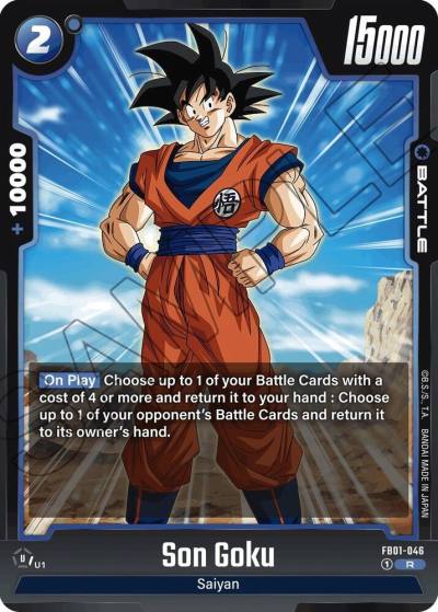 Son Goku FB01-046 Awakened Pulse Fusion World card