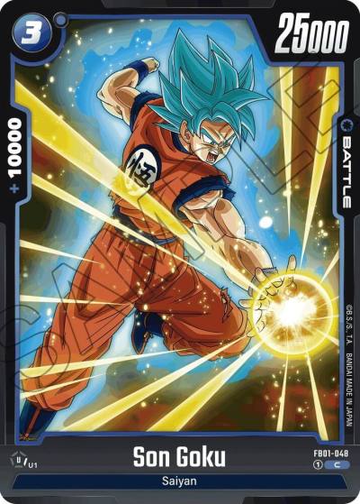 Son Goku FB01-048 Awakened Pulse Fusion World card