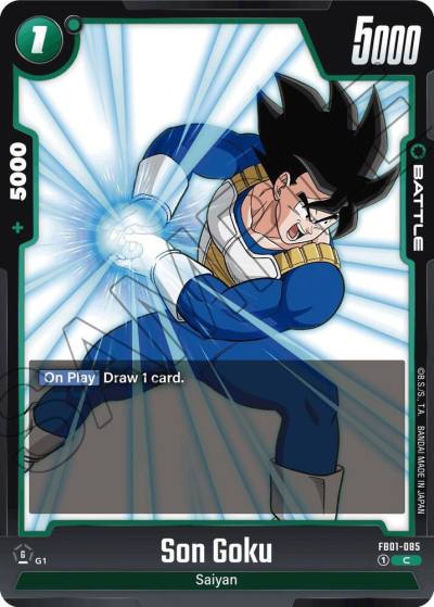 Son Goku FB01-085 Awakened Pulse Fusion World card